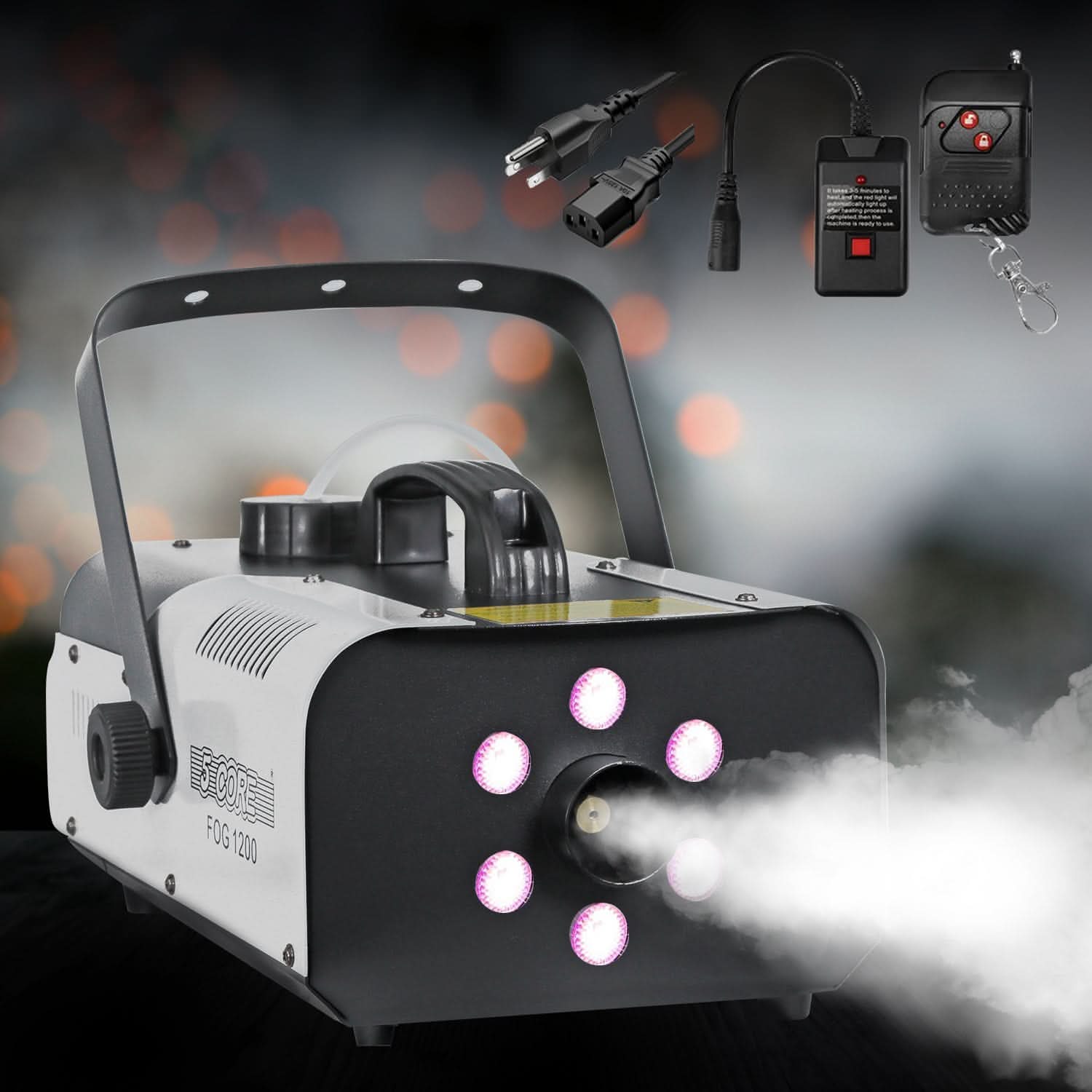 Fog Machine with Supplies